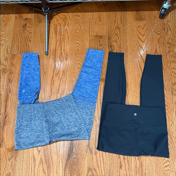 2 pairs of Lululemon leggings size 8 - Picture 2 of 8